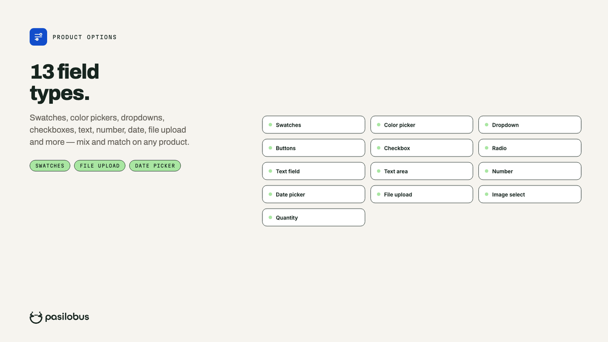 Product Options